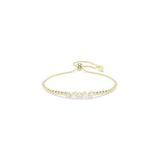 Swarovski Mesmera Bolo Bracelet, Clear, Gold-Tone