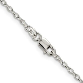Sterling Silver Rolo Chain 1.6mm 18" Length