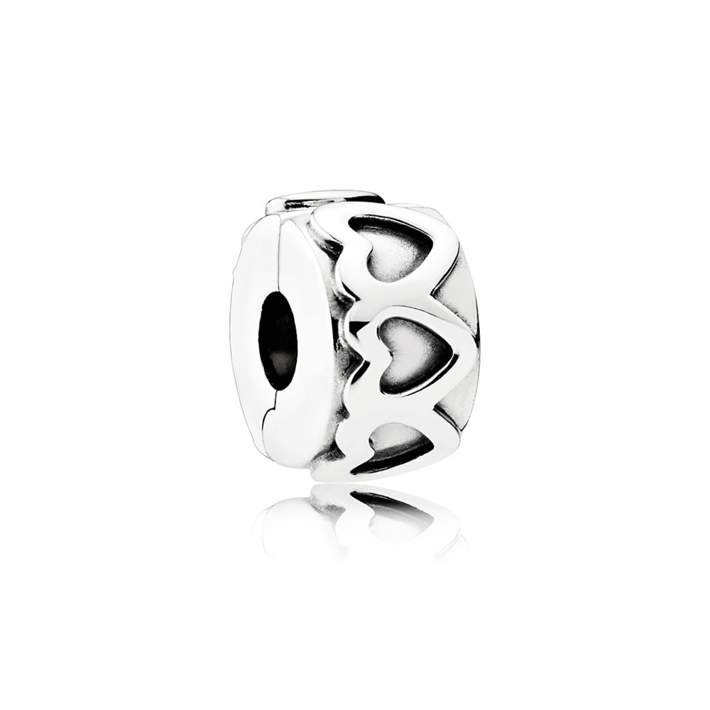 Band of Hearts Clip Charm