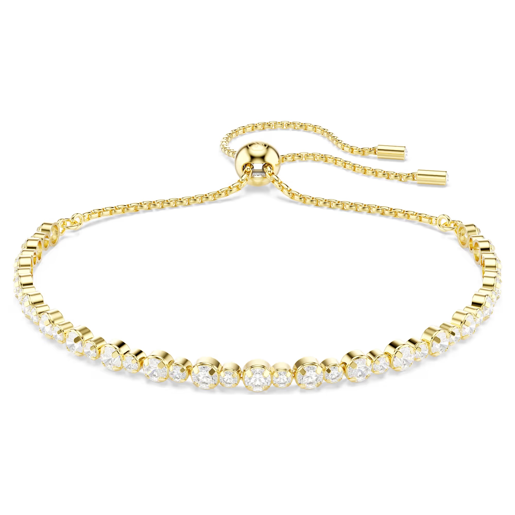 Swarovski Matrix Yellow Crystal Bolo Bracelet