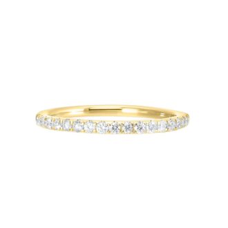 Wedding Band with .25ctw Round Diamonds in 14k Yellow Gold