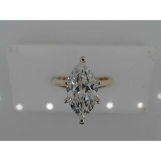 Loose 3.10ct Lab-Grown Marquise Diamond E VS1 IGI