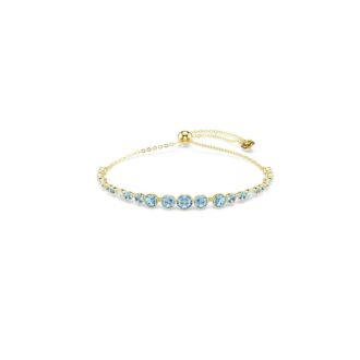 Swarovski Imber Bolo Bracelet, Blue Crystals