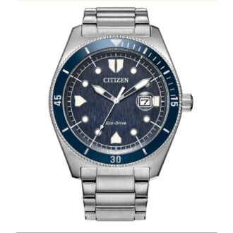 Citizen Men's Stainless Steel Blue Dial Dress Watch