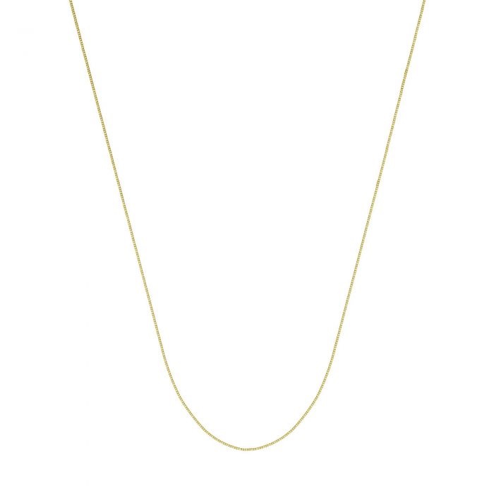 Box Chain 20" in 14k Yellow Gold