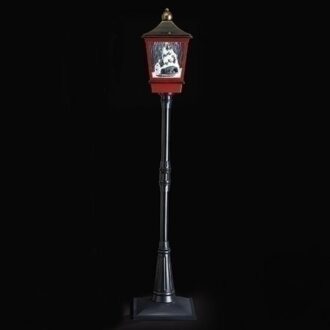 75" Lighted Musical Mountain Scene Lantern with Train
